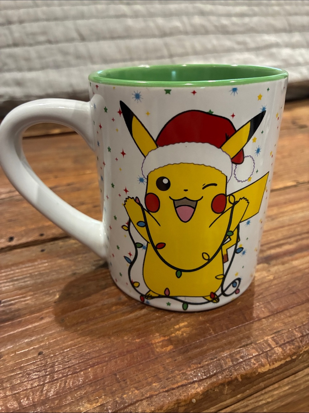 Pokemon Pikachu 14 Oz Holiday Christmas Mug